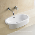 Popular Top Ceramic Triangle Sink Bathroom Basin